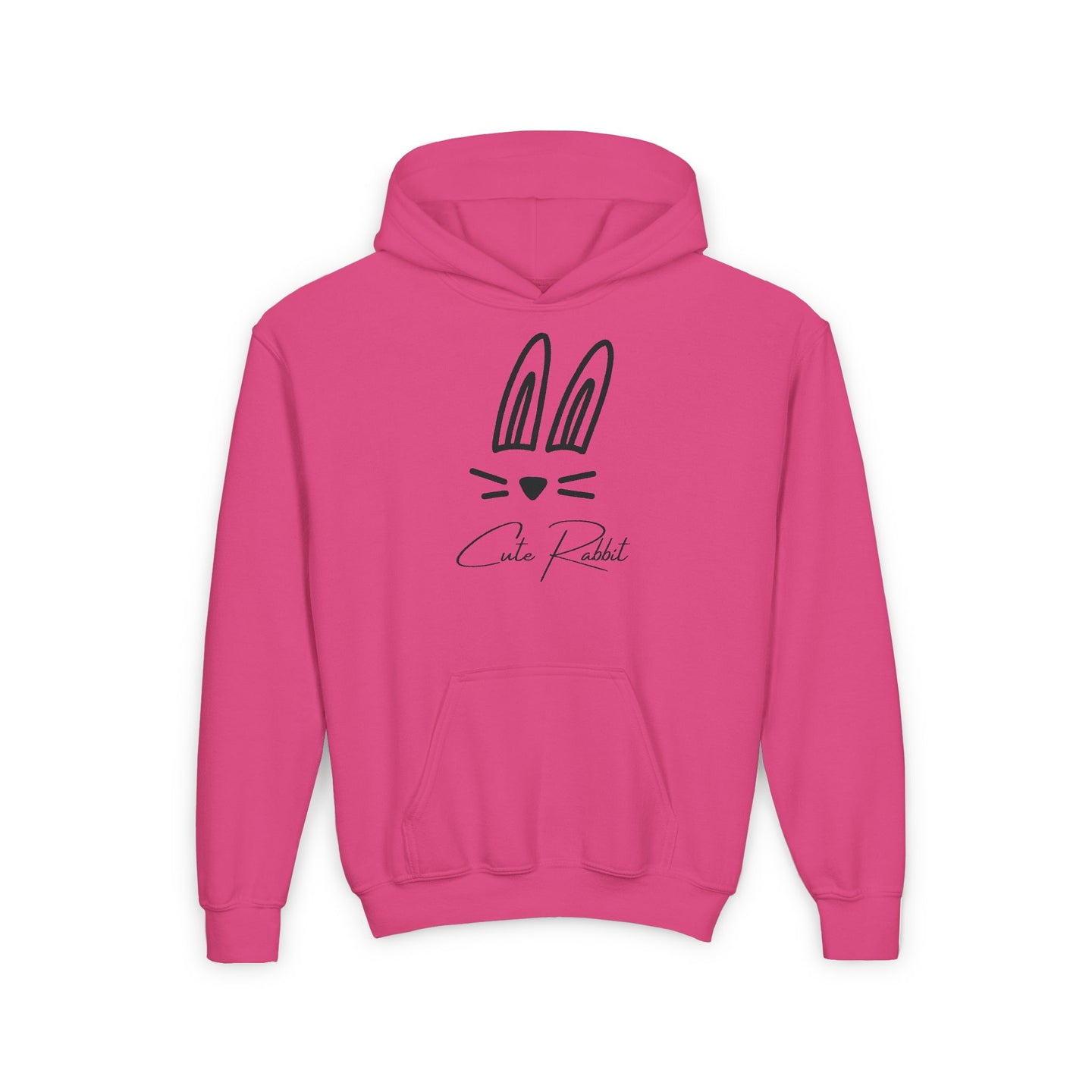 Cute Rabbit Kids Hooded Sweatshirt